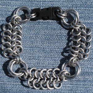 CHAINMAIL BRACELET - EURO 4 IN 1 WITH MOBIUS RINGS